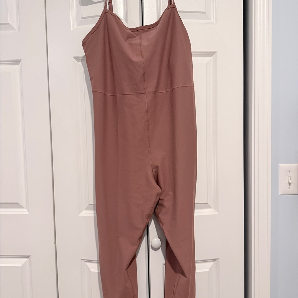 Old Navy Women’s Mauve Jumpsuit with Spaghetti Straps